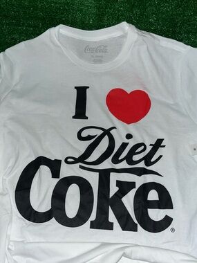 I ❤️ Diet Coke Graphic T-Shirt Size xLarge NEW